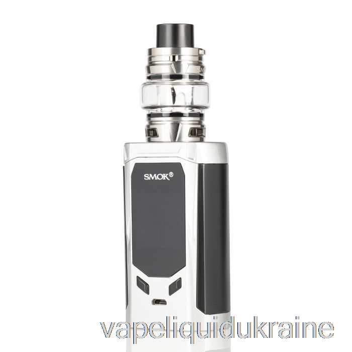 Vape Ukraine SMOK R-KISS 200W & TFV8 Baby V2 Starter Kit Silver